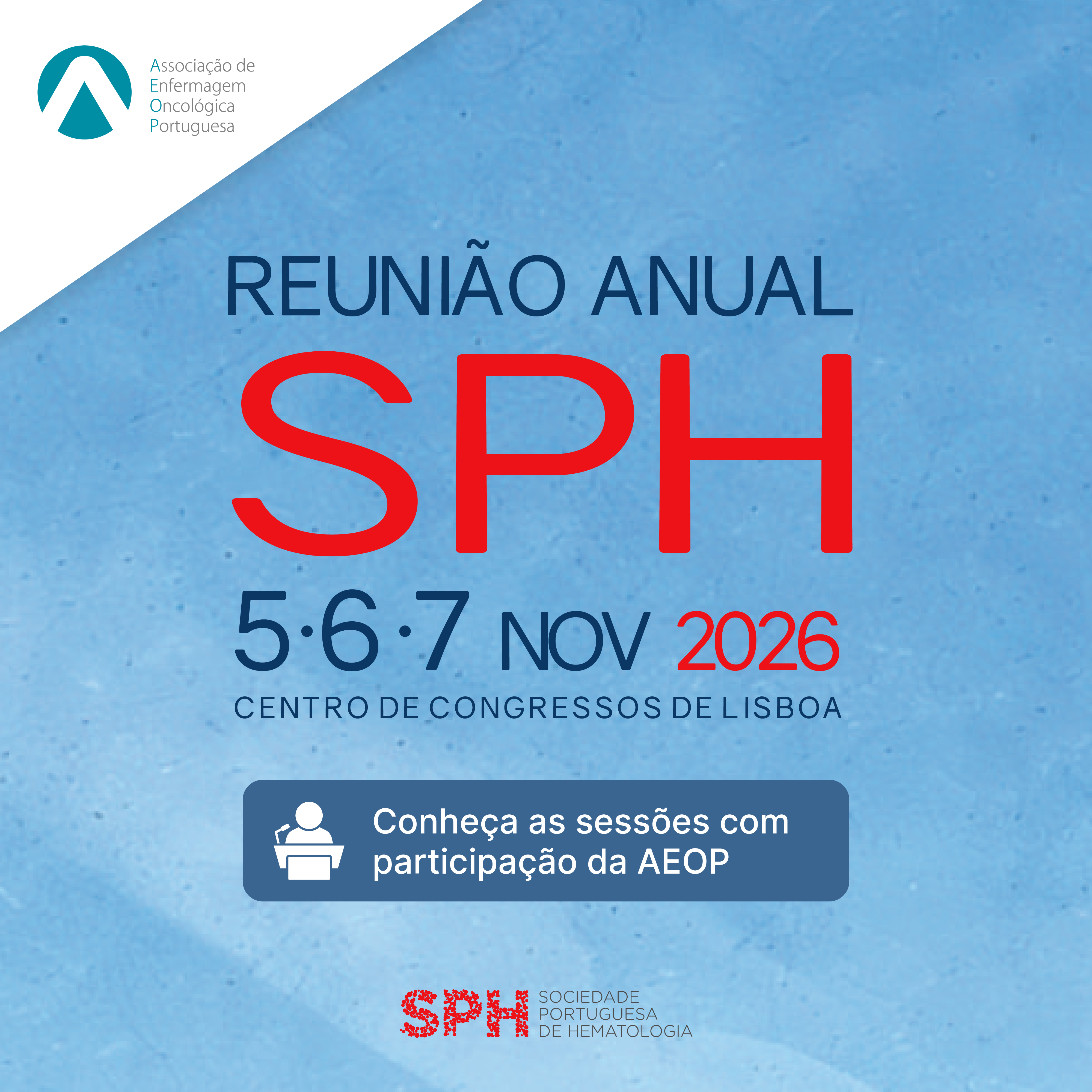 Reunião Anual SPH 2026 integra formação dedicada à Enfermagem